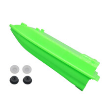 Snap Fit Plastic Boat Model Hull Educational Tool Compatible with Most System Green