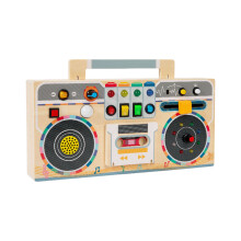 Interactive Wooden Busy Toy Switches for Toddlers Motor Skills Development