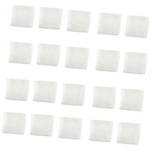 Pack of 20 Degreased Gauze Bandages Strips Absorbent Elastic Rebounds Sports White 5x5cm