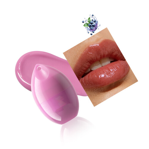 Certified Safe Lip Mask For Sensitive Lips With Fruit Flavor Egg Shape Design 02color