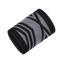 Breathable Wrist Brace Sport Sweatband For Workouts Running Basketball Black gray