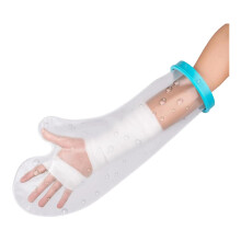Waterproof Shower Protector Cast Cover for Shower Arm Kids Keep Childrens long arm