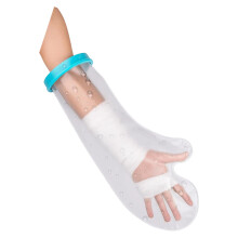 Easy to Put On and Remove Shower Protector for Adults Bathing Cast Adult long arm strai