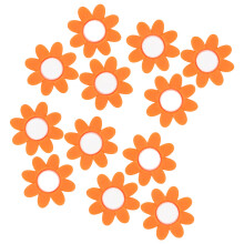 12Pcs Tennis Vibration Dampener Replacement Tennis Squash Shock Absorbers   flower