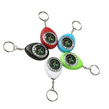 Pack of 5 Portable Compasses Plastic Texture Suitable for Hiking Camping and Trip