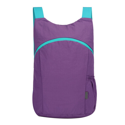 20L Travel Backpack Adjustable Shoulder Strap Hiking Backpack for Trekking Dark purple.
