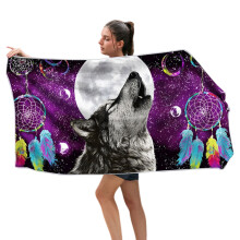 Highly Absorbent Microfibre Beach Towel Fast Drying Swimming Towel For Adults SS5