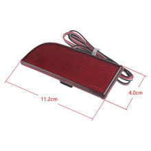 2 Pair Rear Bumper Reflector LED Stop Brake Light for W639 Vito Viano 2003-14