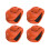 Efficient Rod Bundles System No Tool Required Fast Installation Saves Time Orange 4 pack 1