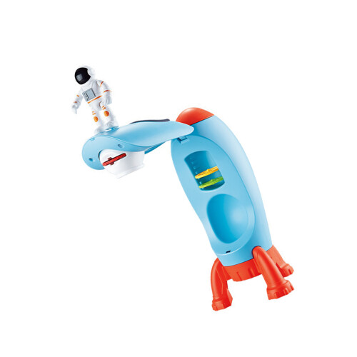Imagination Boosting Space Ship Projection Drawing Toy For Kindergarten Kids Blue