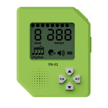 Adjustable BPM Metronome with LED Display for Instrumental Practice Fitness Green
