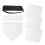 Exercise Home Plate Baseball Softball Base Set For Pitching Hitting Practice White 1