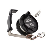 Underwater Light Weight Spool for Underwater Exploration Light Weight Spool Black 45M
