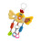Musical Rotating Plush Crib Hanger For Newborns Promotes Visual Tracking chick 1