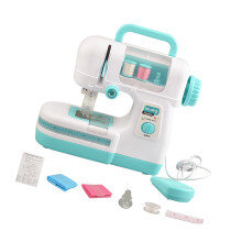 Educational Sewing Machine Toy For Kids Electric Operations Realistic Simulation Green