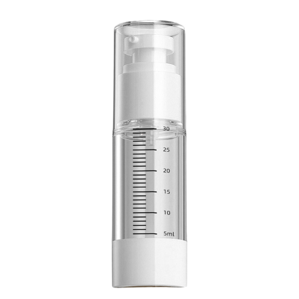 Portable Squeeze Dispenser With Clear Scale Leakproof Bottle For Gym 30ml lotion bottle
