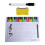 Reusable Music Staff Whiteboard Double Sided Classroom Teaching Aid Erasable 1