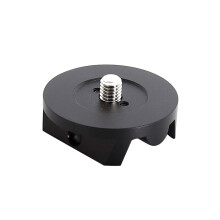 Camera Head Telescope Mounts Ball Head Connection Pedestal Tripod Replacement Black