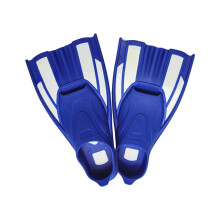 Flexible Diving Fin Snorkeling Swimming Flippers Swimming Assistant Dark blue 39 to 40