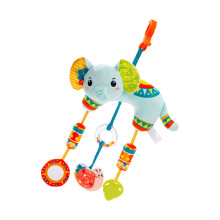 Baby Car Seat Stroller Hanging Plush Rattle Educational Sensory Toy Soft ele
