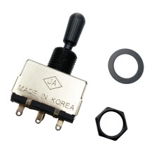Metal ABS Guitar Switches 3 Position Tone Control Performances Ready for Black black hat