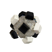 Keyboard Clickers Focusing Handheld Bright Color Stress Relief Mechanical Toy Black white