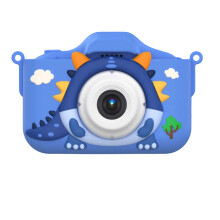 Easy Grip Kids Camera 48MP Photos 720P Videos 8X Optical Zoom Shockproof Design Blue 1