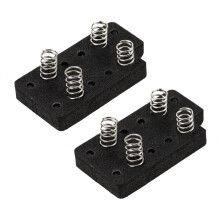 2Pcs Humbucker Pickup Height Adjustment Foam Pads with Spring Pickup Cushion Pad B