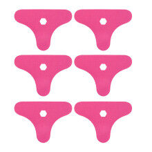 6Pcs Elastic Athletic Ankle Support Muscle Tape Kinesiology Tapes For Running Rose red