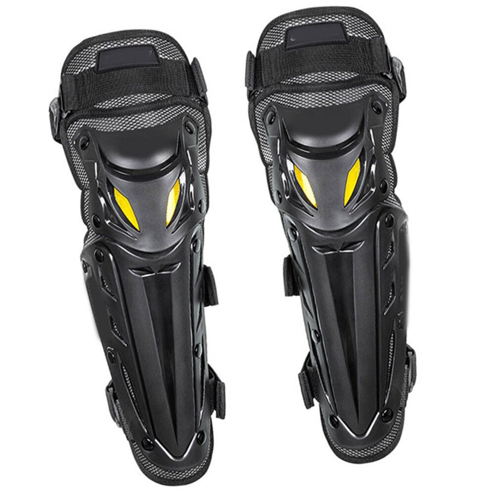 Ergonomic Motorcycle Knee And Elbow Armors Knee Protector For Riders Security Black 7696002376408