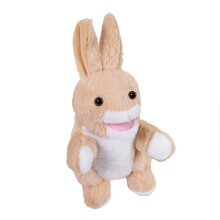 Cute Animal Plush Hand Puppet Movable Jaw Interactive Role Playing Soft Toy tuzi