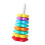 Interactive Colorful Tower Plastic Stacking Toy for Child Development eighth floor 1