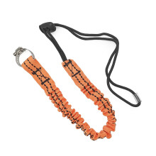 Bungee Tethers Tool Lanyard With Fixed Hose Clamps Anti-Falling Rope Replacement 60cm