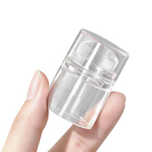 Transparent Silicone Nail Stamp Tool Mini Design For Precise DIY Art Transparent color