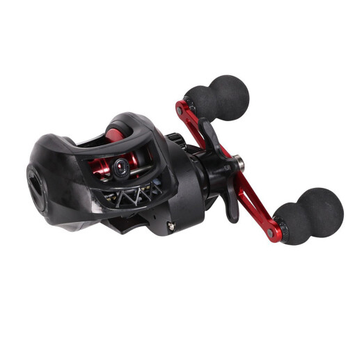 Crank Handle Water Drop Wheel 7.2:1 10Kg Waterproof Cast Drum Wheel Casting Red 2