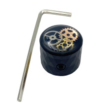 Quick Adjust Potentiometer Knob For Guitar Bass Volumes Tone Gear Design Black