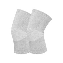 Adjustable Elastic Knee Support Enhances Flexibility For Gym Training Cycling Light Grey M