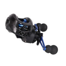 Waterproof Sea Long Throws Fish Wheel 7.2:1 Ratio Crank Handle Water Drop Wheel Blue 2