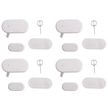 Tuya Zigbee 3.0 Contact Detectors Beveiliging Gate Deur Raam Sensor Transducer Life Home (4PCS)