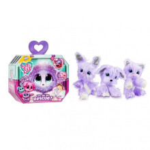 (purple) Scruff Luvs A Surprise Bath Cat Dog Bunny Plush Toy Stuffed Doll Gift Xmas Kid