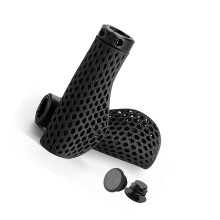 3D Printed Bike Handle Grip Honeycomb Pattern Comfortable Cycling Accessory