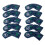 Numbered Closure Golf Club Protectors PU Protective Sleeve Shock Absorption Deep Blue 1