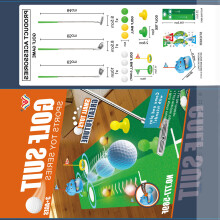 Safe Polystyrene Kids Golfing Recovery Game Backyard Fun Family Activity Play X