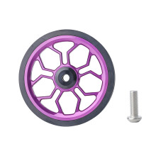 High Capacity Folding Bike Wheel Load Durability Bicycles Various Vehicle Purple