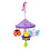 Foldable Infant Car Seat Canopy Toy Mobile Teether Windchime For Development pattern 4 1