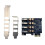 PCI-E USB 3.2 5Gbps Expansion Card PCI Express X1 to 4  USB 3.2 HUB Adapter Controller with  Power for Desktop 5