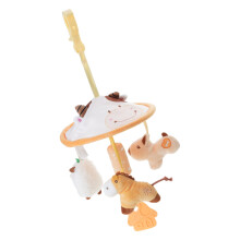 Soft Nursery Hanging Toy Detachable Sensory Doll Toy For 0+ Month Infant Baby pattern 5
