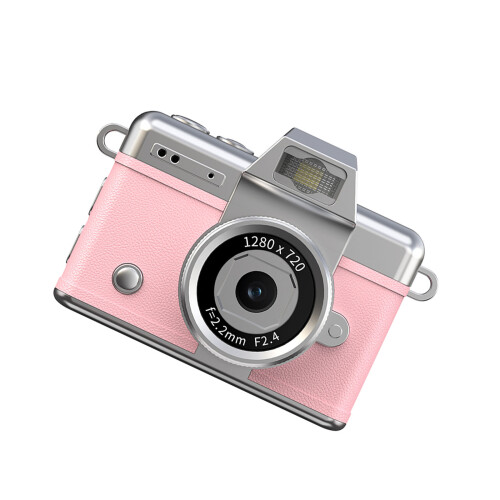 Dense Toy Camera Four thousand Vlogging Quests and Capturing Remembrances Pink
