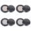 Magnetic Running Number Clip Secure Attachment Athletic Competition Number Clasp 1
