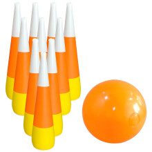 Permanent PVC Air Filled Bowling Set 10 Line Screws Gentle Plan Celebratory Entertainment